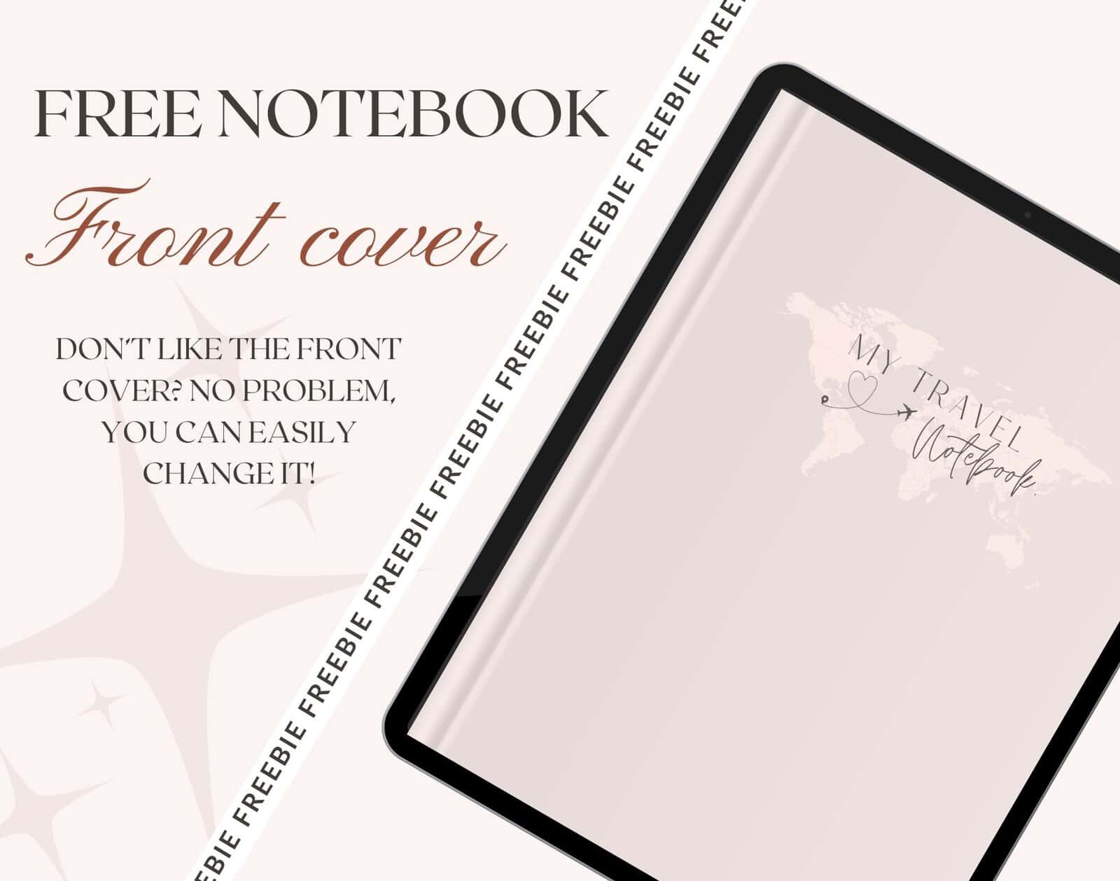 Free Digital Planner Front Cover 1
