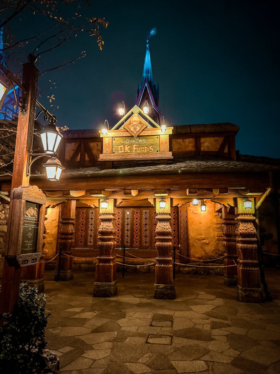 Frozen Okens OK Foods Tokyo DisneySea