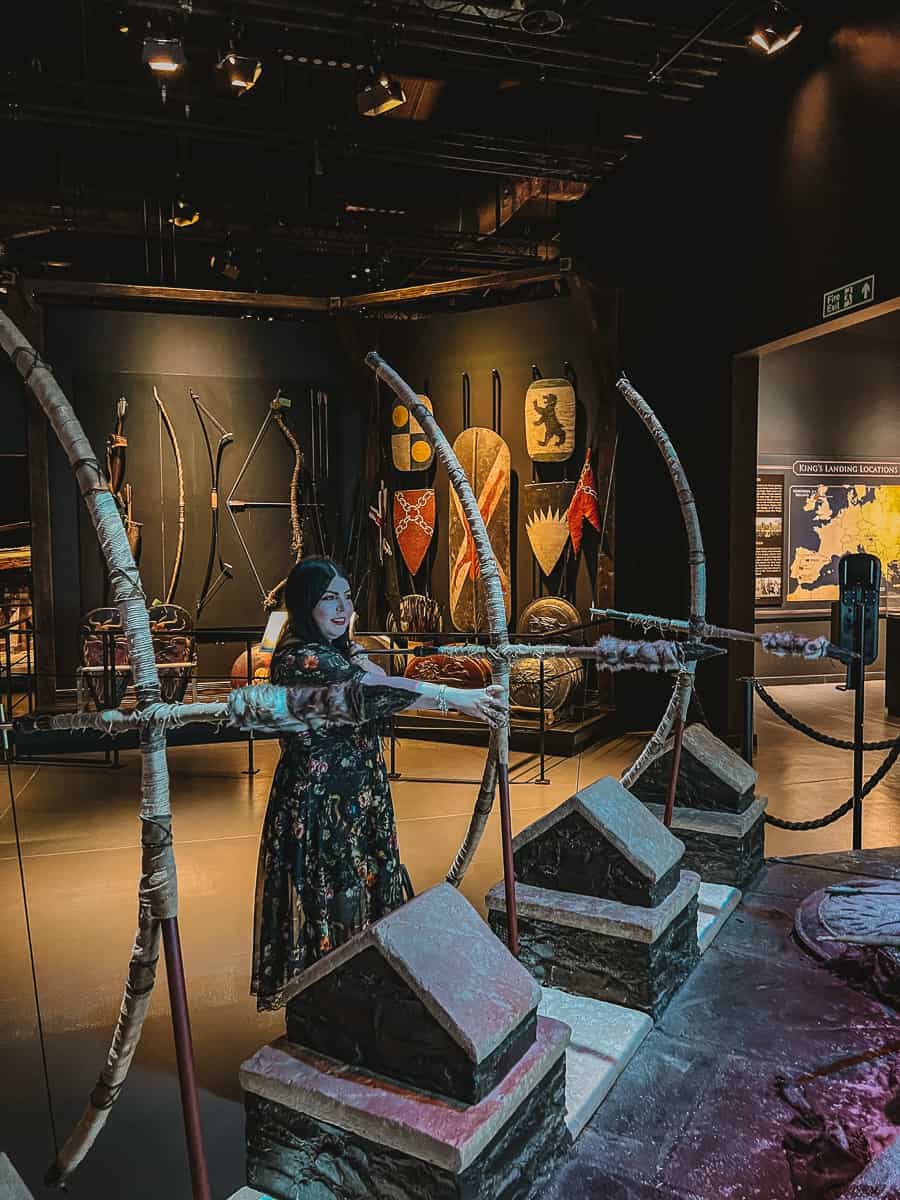 Game of Thrones Studio Tour review archery 