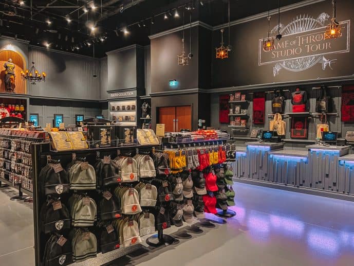 Game of Thrones Studio Tour gift shop 