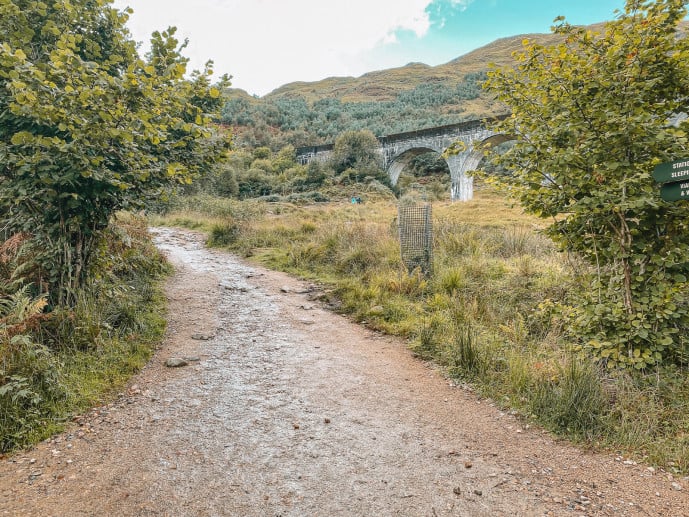 Glenfinnan Viaduct Viewpoint walk 