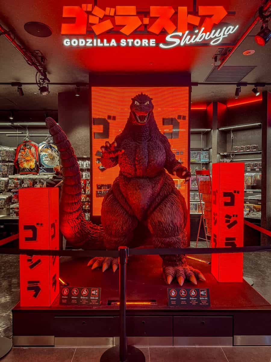 Gozilla Store Shibuya Tokyo