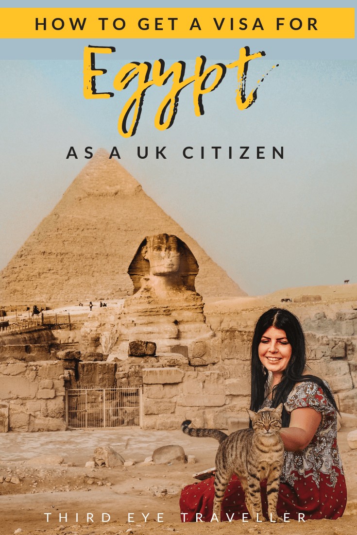 how to get a visa for egypt as a UK citizen