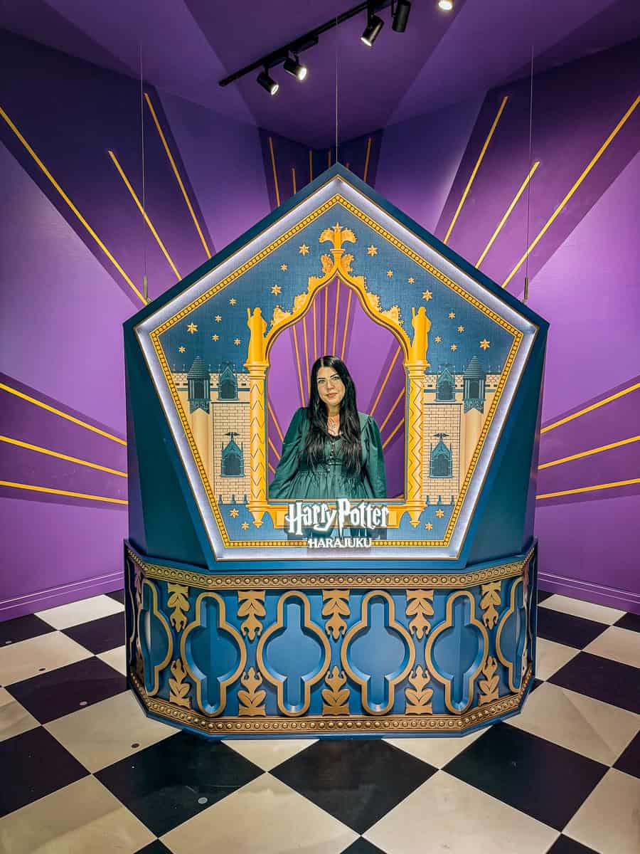 Harajuku Harry Potter Shop chocolate frog photo spot