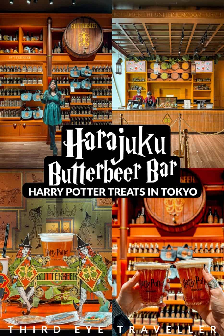 Harajuku Butterbeer Bar in Tokyo - A Muggle’s Magical Guide! 30 Harry Potter Harajuku Butterbeer Bar in Tokyo worth it