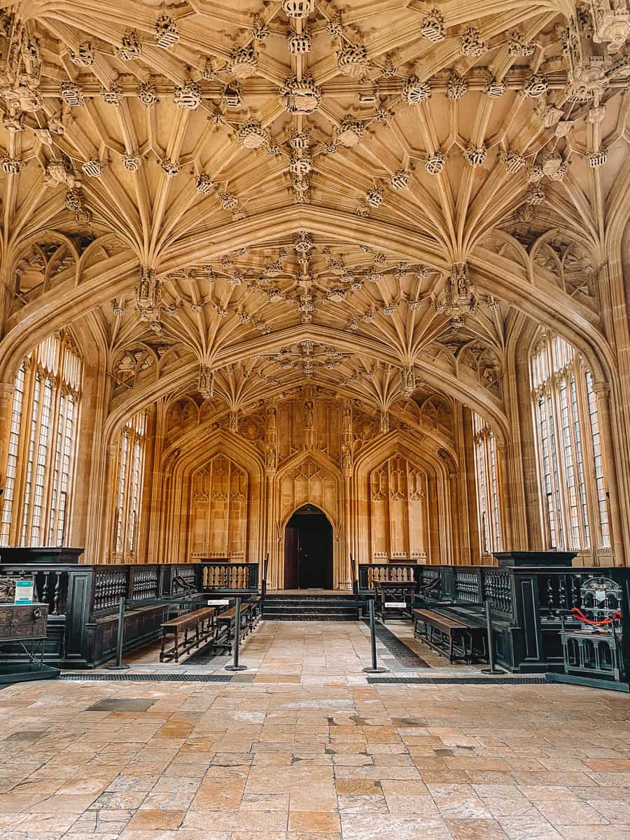 Bodleian Library Divinity School Harry Potter