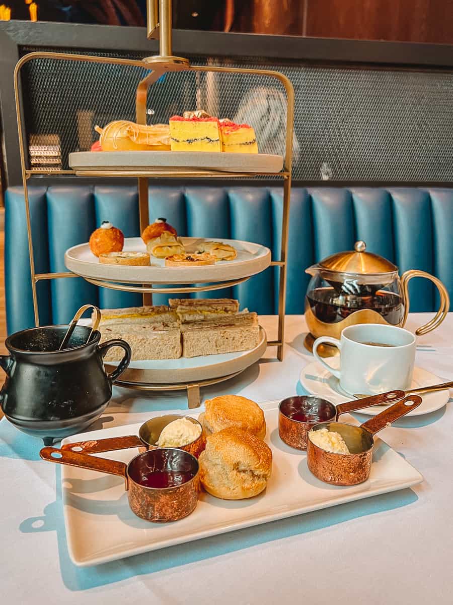 Harry Potter Studios Afternoon Tea scones