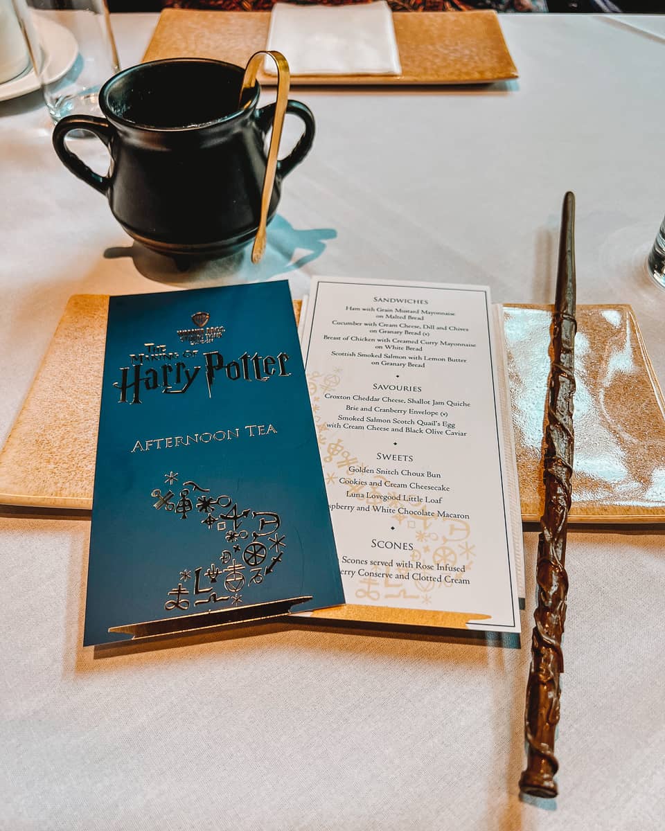 Harry Potter Studios Afternoon Tea Review