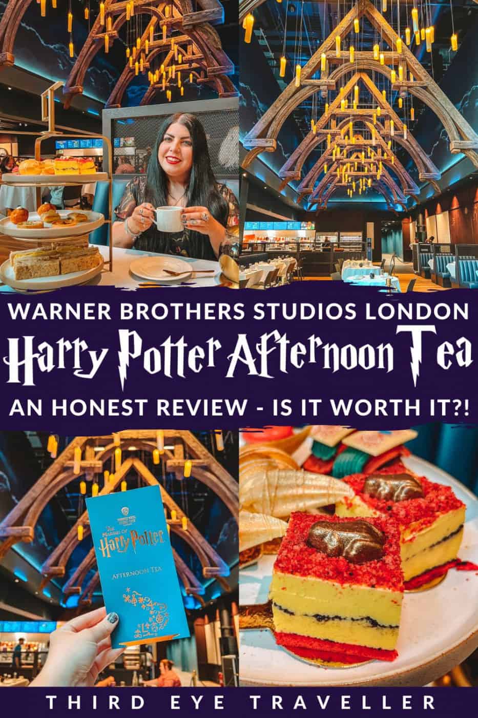 Harry Potter Studios Afternoon Tea London review