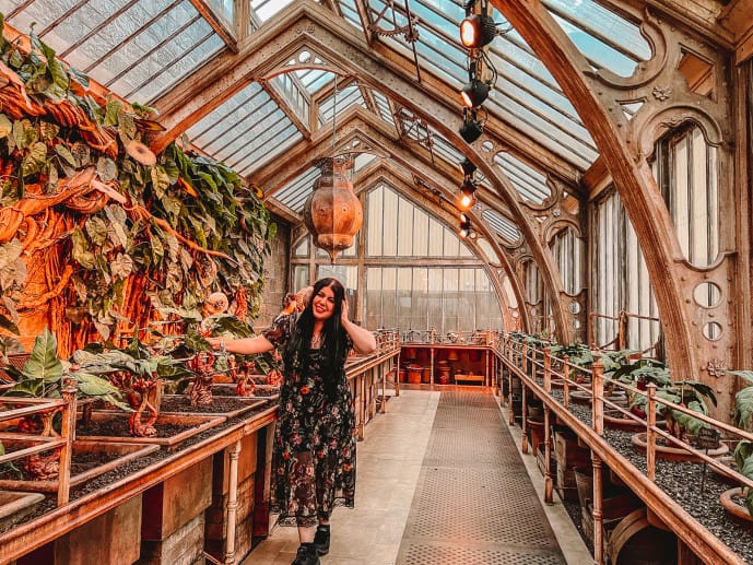 Hogwarts Greenhouse Harry Potter Studios London