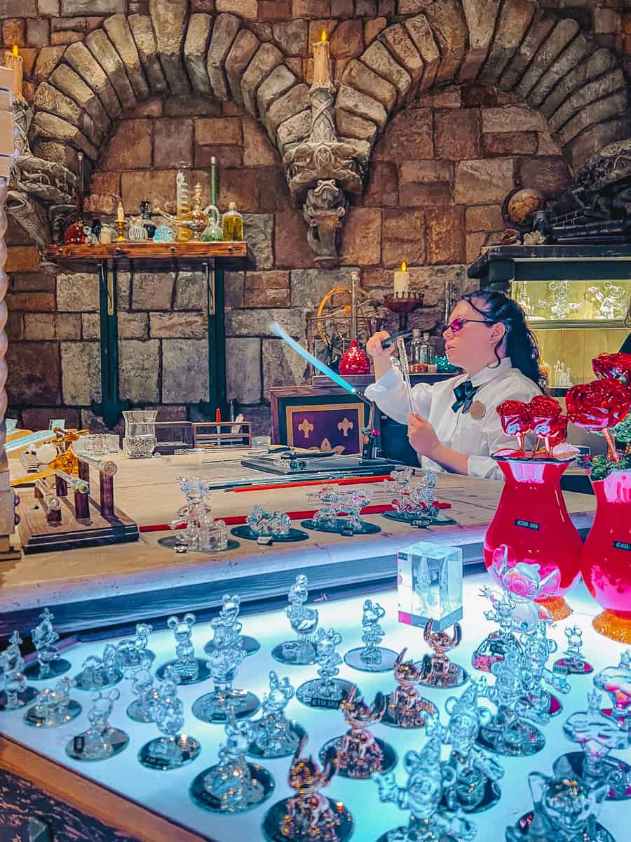 Disneyland Paris Glass Making 