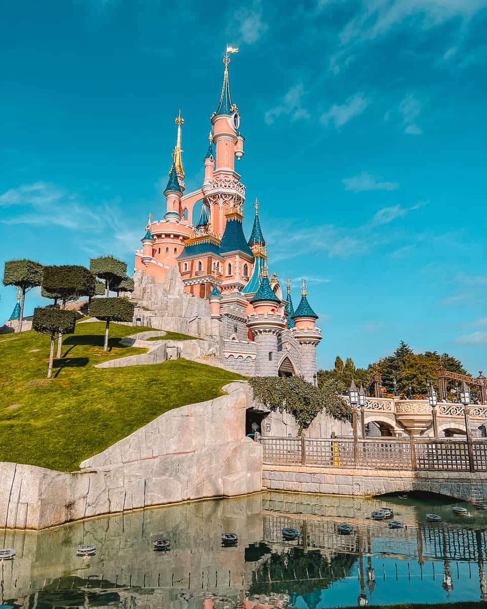 Disneyland Paris Sleeping Beauty Castle Trees