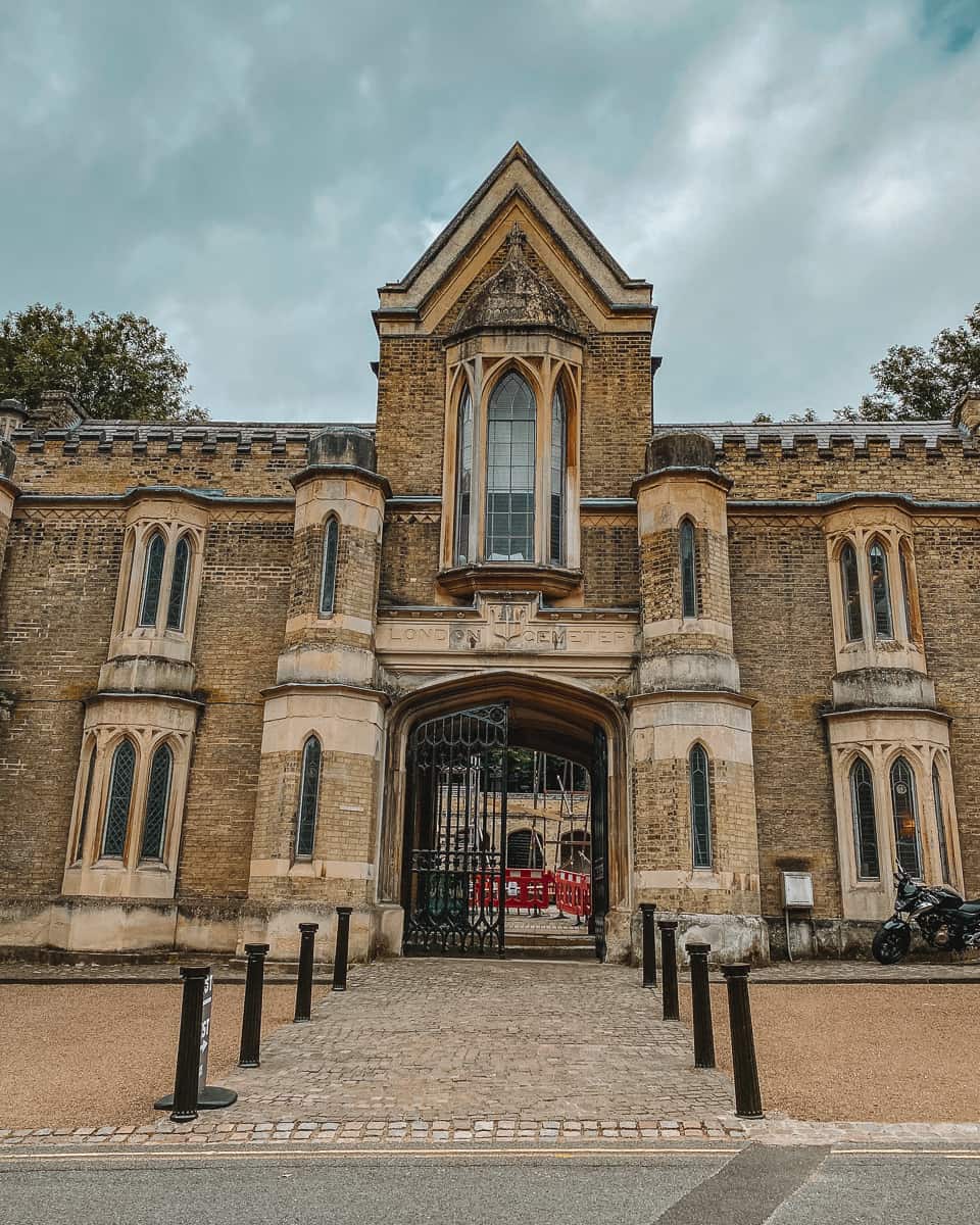 Entrance to Highgate Cemetery