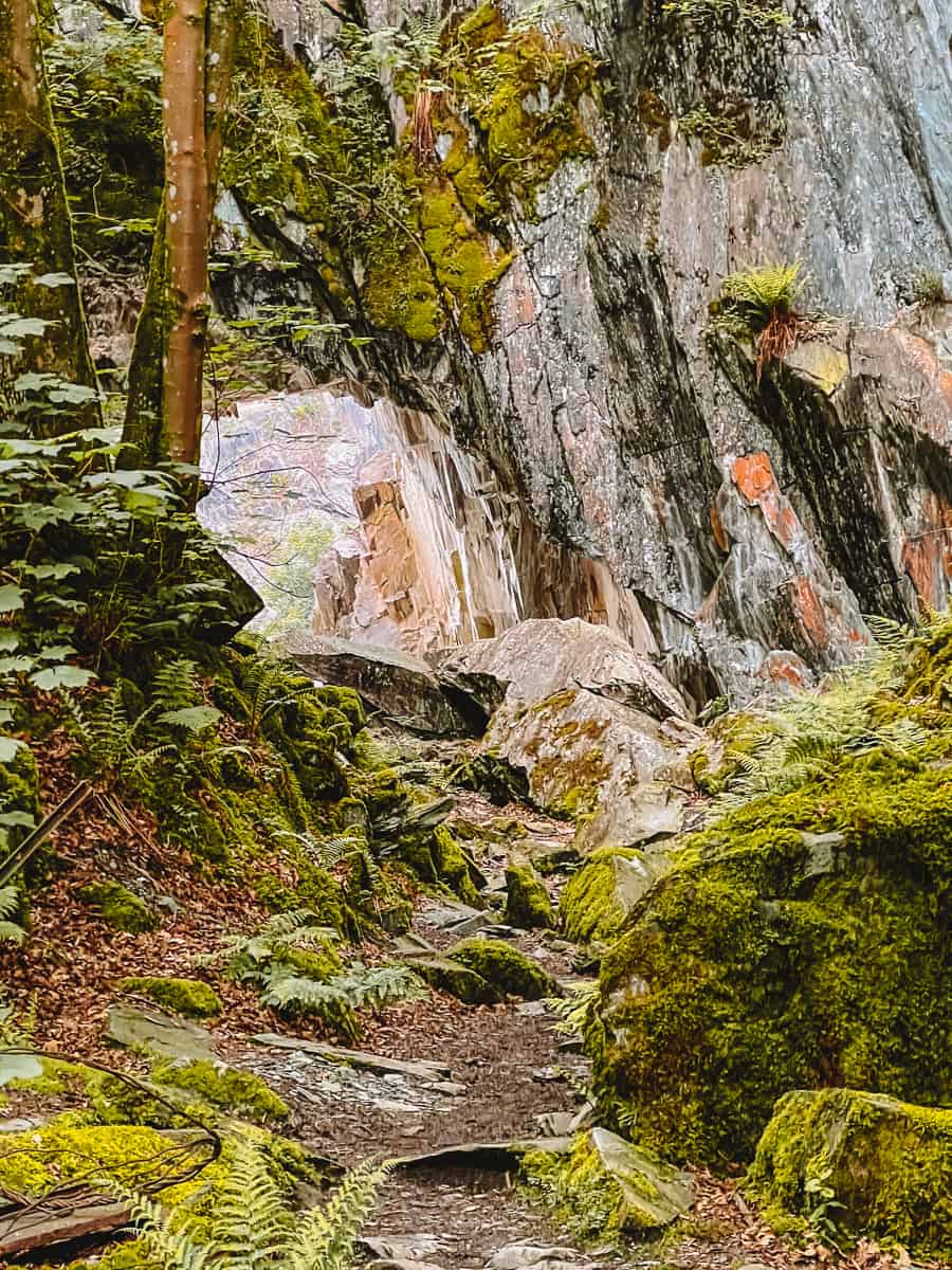 Hodge Close Quarry Lake District - How to Visit Skull Cave & The Witcher Filming Location! 17 The entrance to Hodge Close Cave