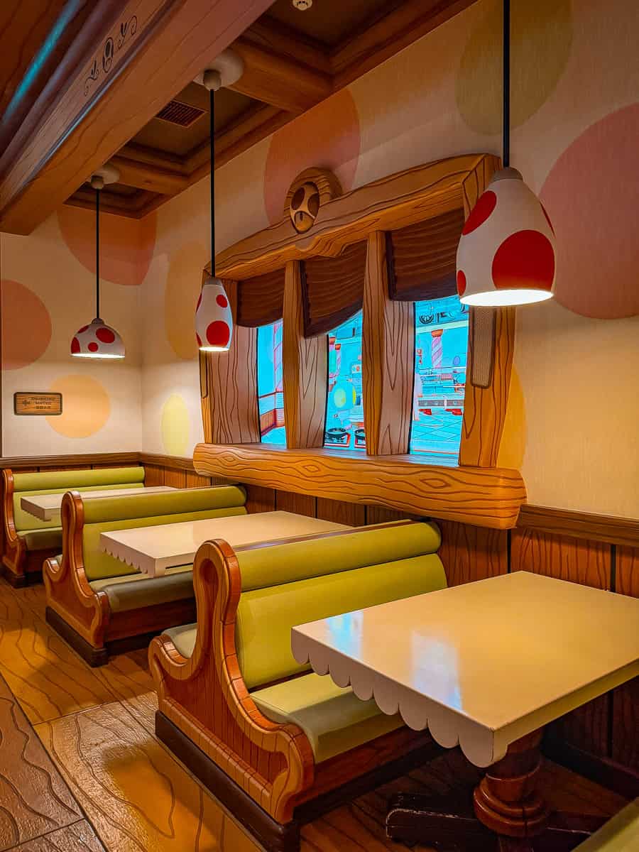 How to Reserve Kinopio’s Café at Super Nintendo World Japan (2026)! 15 Kinopio's Cafe Super Nintendo World Japan
