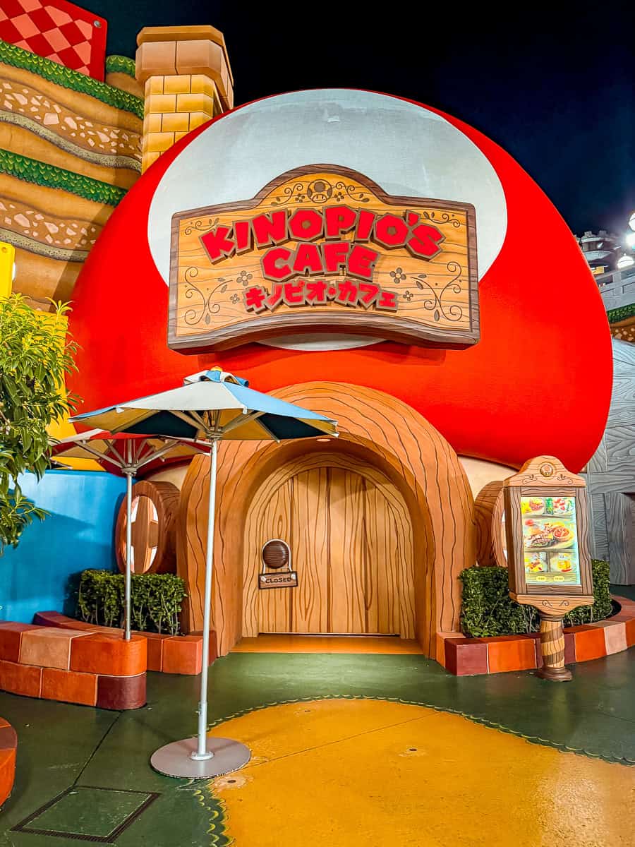 How to Reserve Kinopio’s Café at Super Nintendo World Japan (2026)! 20 Kinopio's Cafe Super Nintendo World Japan