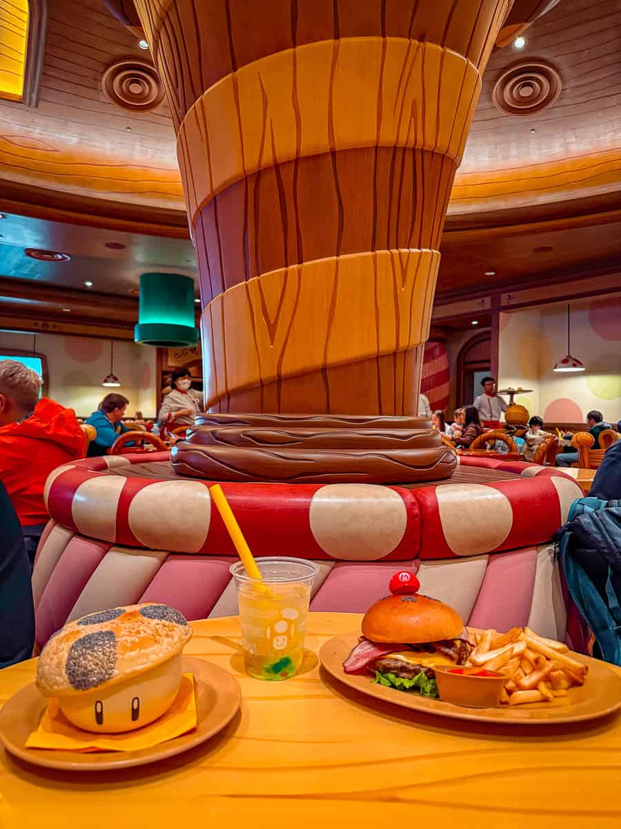 How to Reserve Kinopio’s Café at Super Nintendo World Japan (2026)! 18 Kinopio's Cafe Super Nintendo World Japan