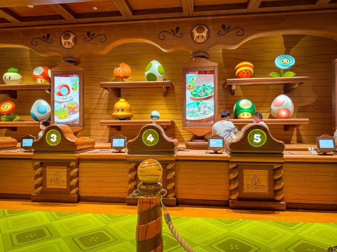How to Reserve Kinopio’s Café at Super Nintendo World Japan (2026)! 11 Inside Kinopio's Cafe Super Nintendo World Japan