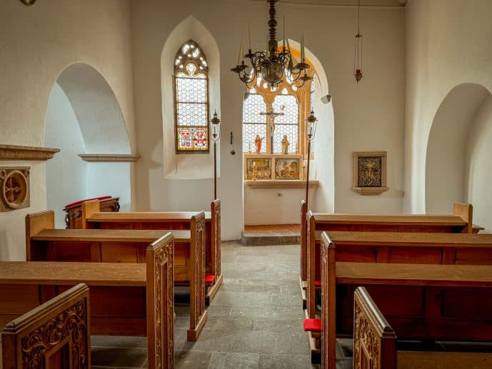 How to Visit Burg Eltz - Fairytale Castle in Germany (2026)! 27 Burg Eltz Private chapel