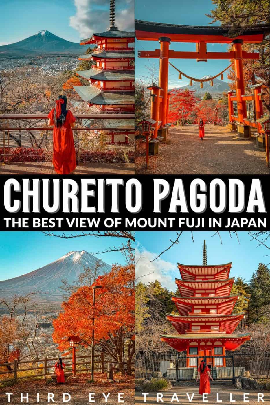 How to Visit Chureito Pagoda Best View of Mount Fuji 