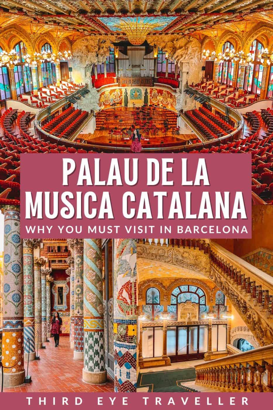 How to visit Palau de la Musica Catalana Barcelona