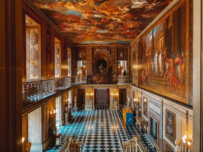 Chatsworth House Painted Hall