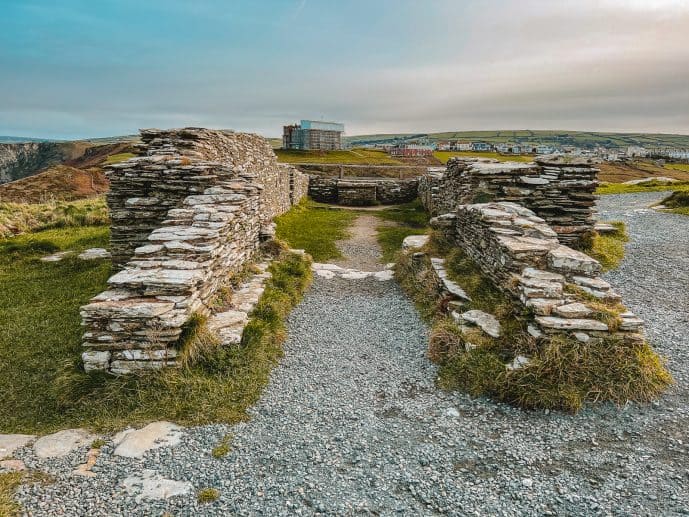 Tintagel Castle ruins