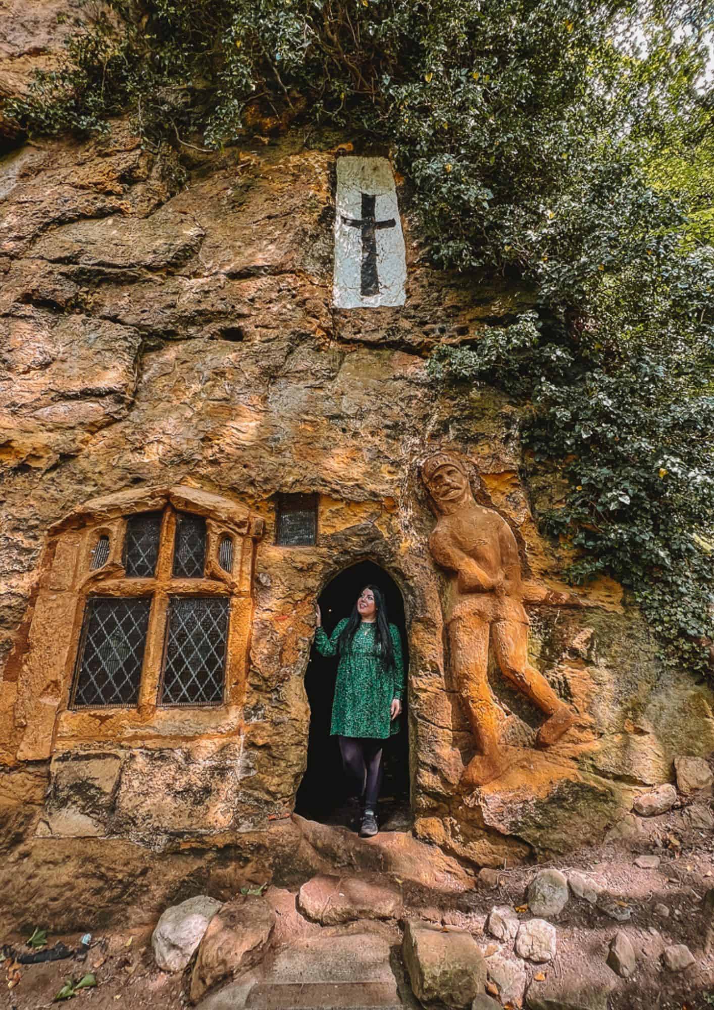 How to visit Chapel of our Lady of the Crag in Knaresborough yorkshire