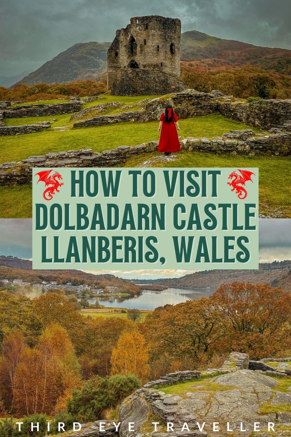 How to visit Dolbadarn Castle Llanberis Wales