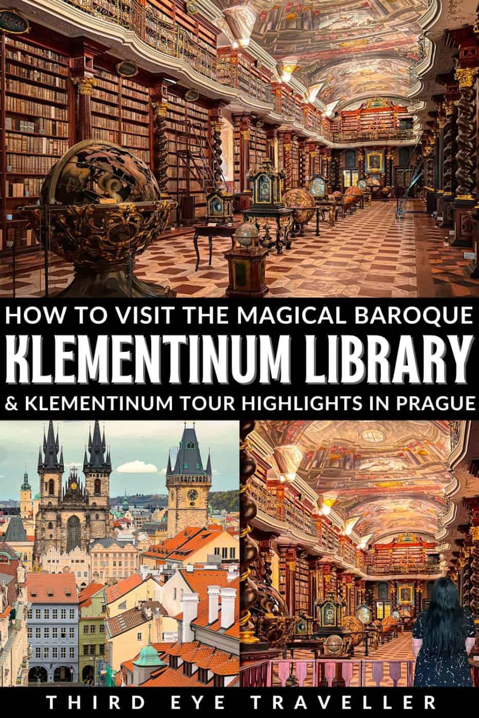 How to visit Klementinum Library Prague Tour