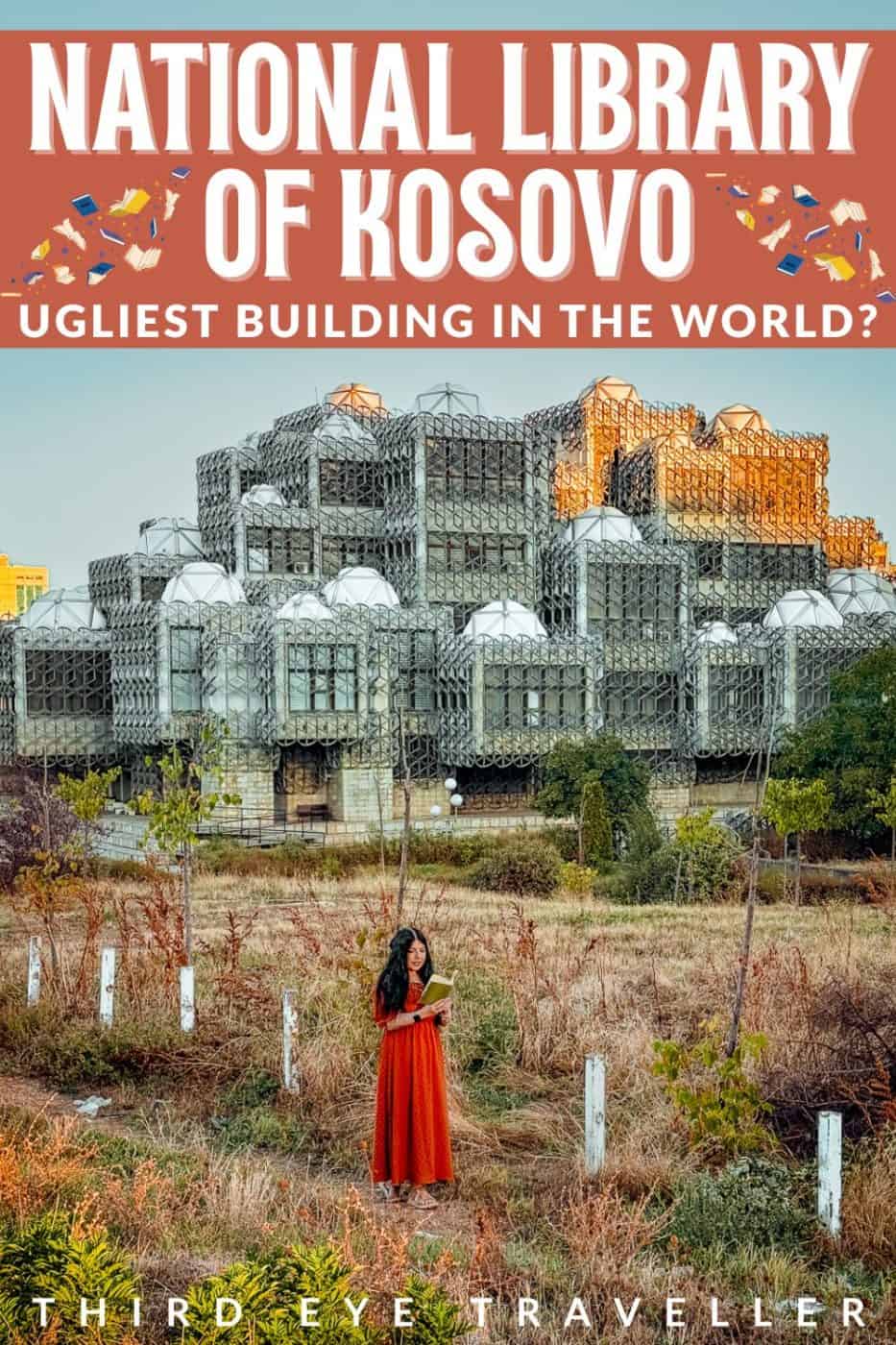 National Library of Kosovo - Is this the Ugliest Building in the World? 26 How to visit the National Library of Kosovo world's ugliest building