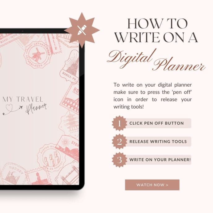 Digital Planning - The Ultimate Guide with a FREE Online Course (2026)! 16 How to write on a digital planner