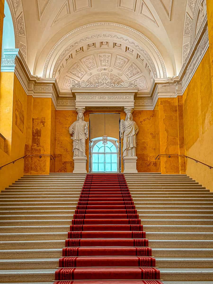 Inside Munich Residenz - Is this Magical Palace Worth Visiting in 2026? 34 Munich Residenz yellow staircase