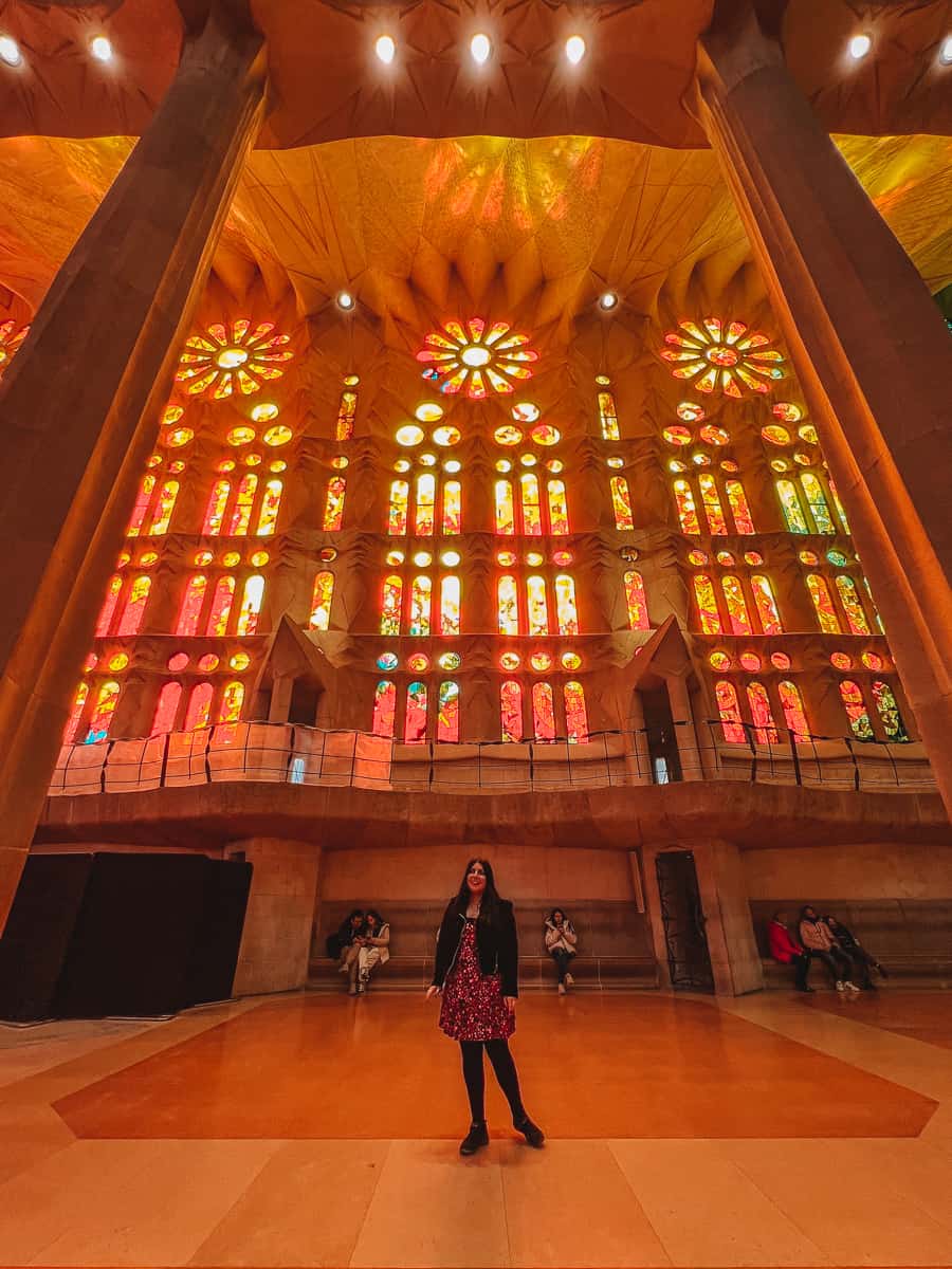 Inside Sagrada Familia