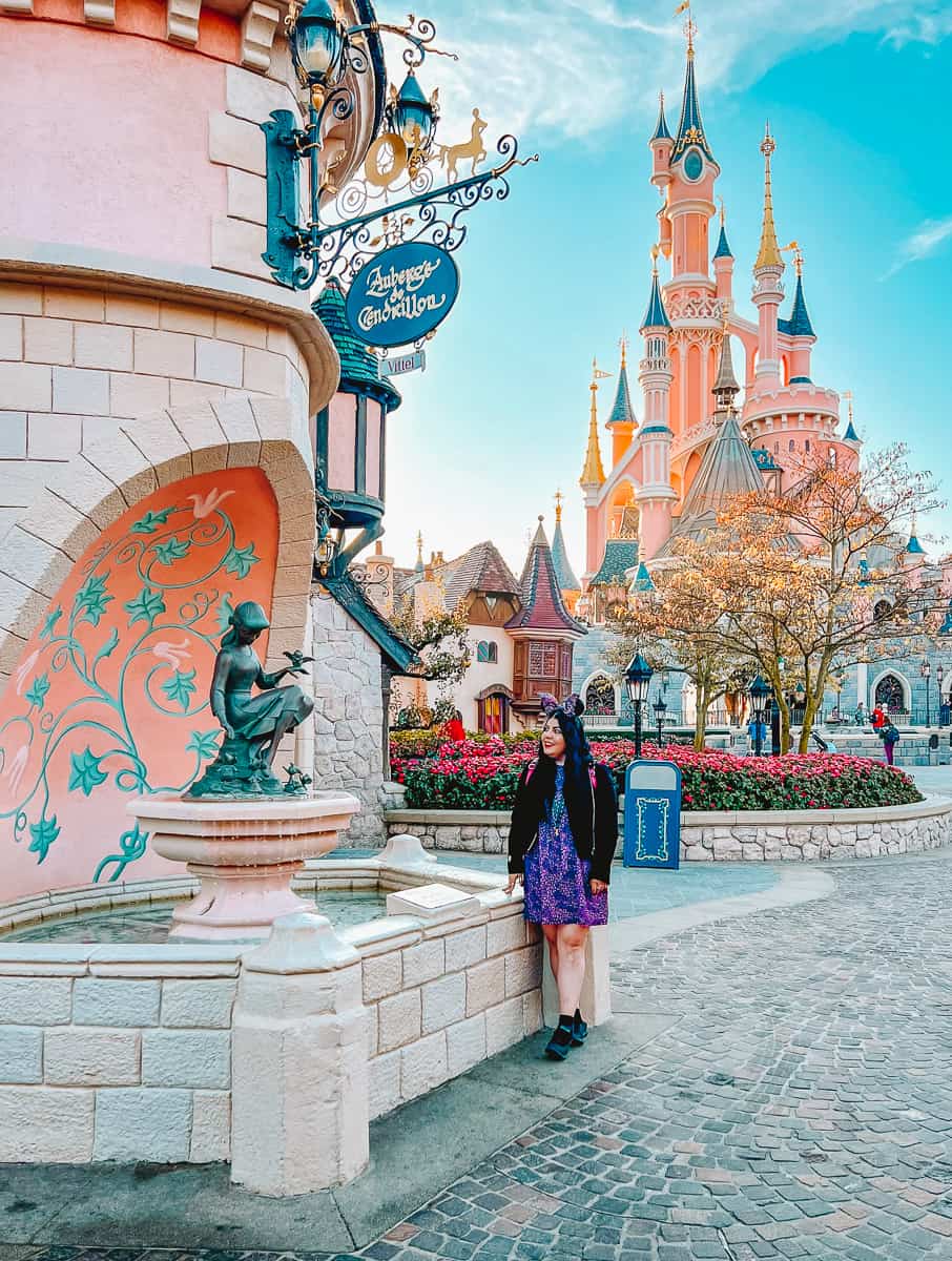 Instagrammable places in Disneyland Paris Cinderella Fountain