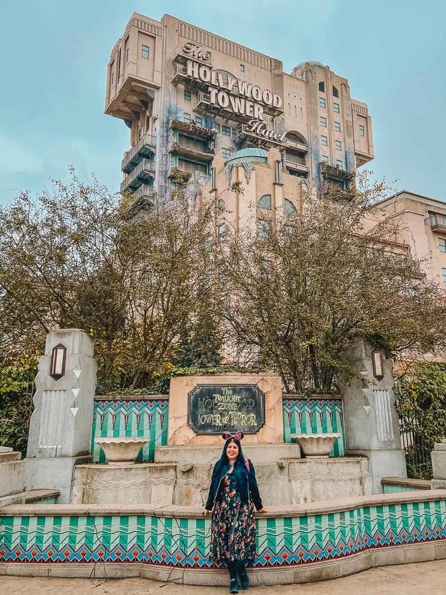 Disneyland Paris Tower of Terror Fountain