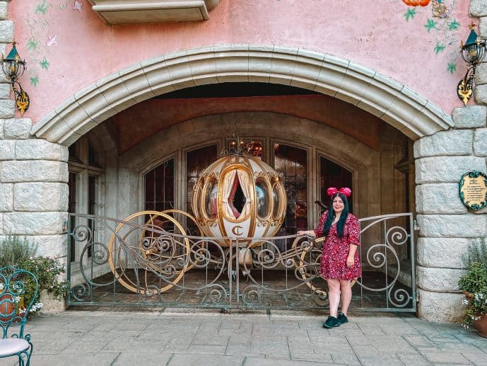 Instagrammable places in Disneyland Paris Cinderella's Carriage