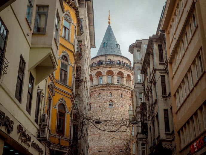 Galata Tower Instagrammable places in Istanbul
