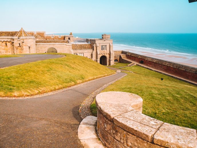 England and English History  EVENTS - UHTRED AT BAMBURGH CASTLE