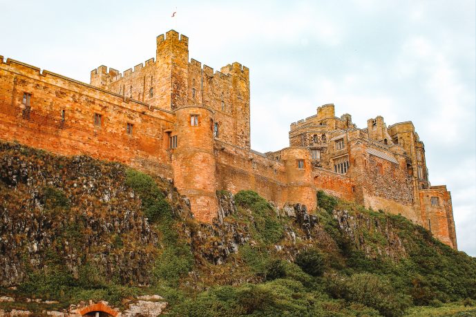 Bebbanburg and Bamburgh Castle