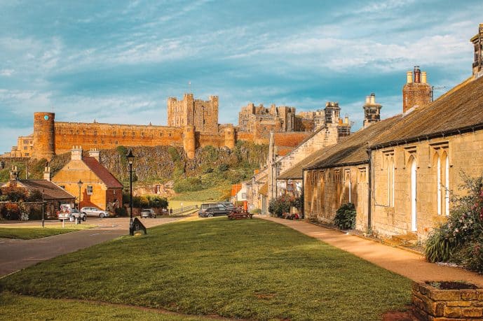 Bebbanburg and Bamburgh Castle