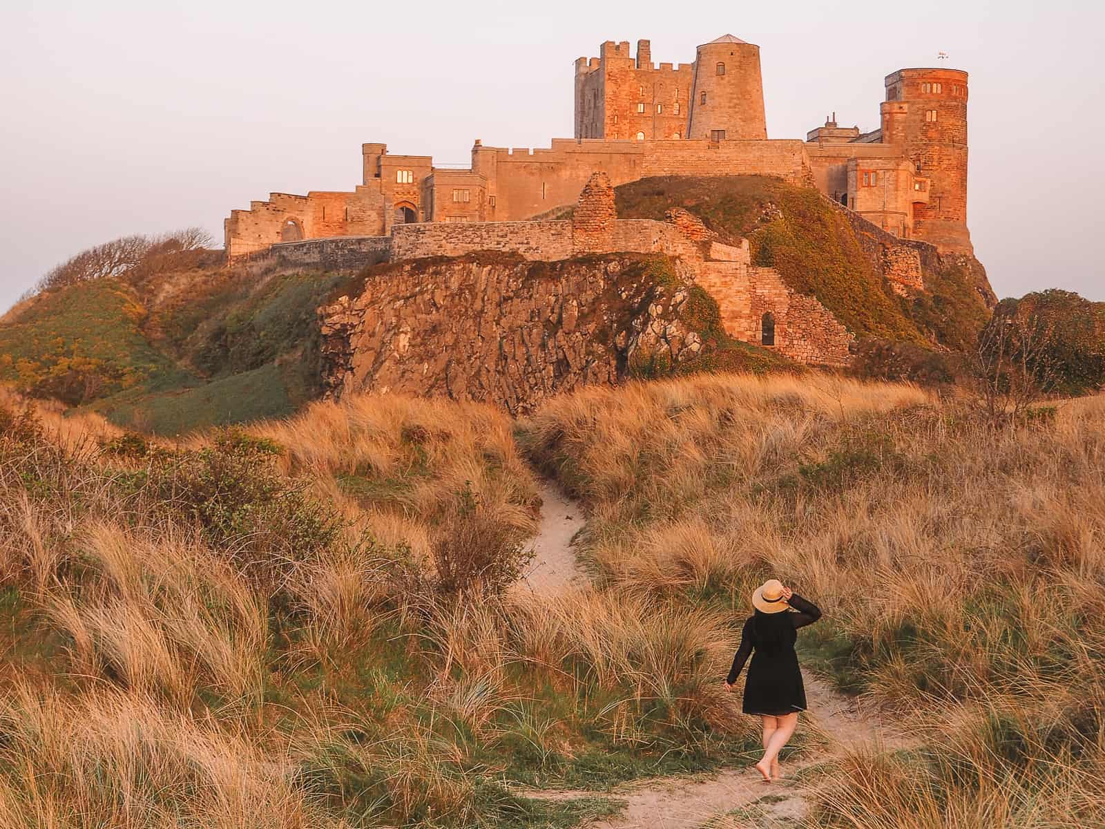 Bamburgh Castle and the Real Uhtred of Bebbanburg