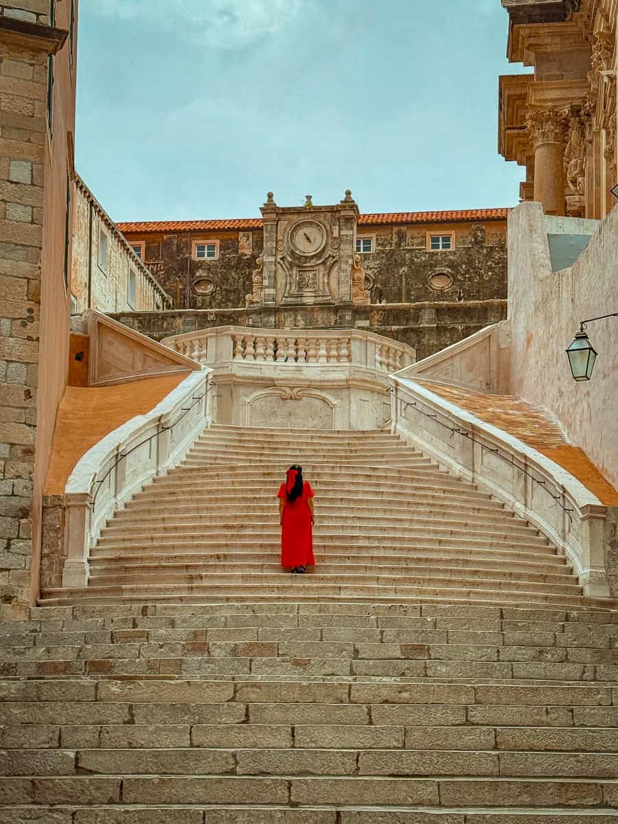 Game of Thrones Walk of Shame Location Dubrovnik Jesuit Stairs