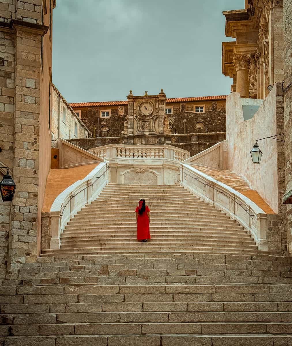 Game of Thrones Walk of Shame Location Dubrovnik Jesuit Stairs