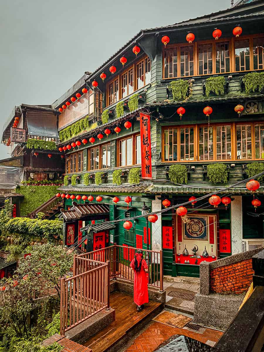 Jiufen Taiwan Spirited Away inspiration