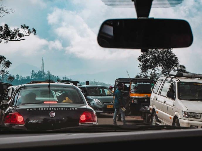 Kochi to Munnar Traffic