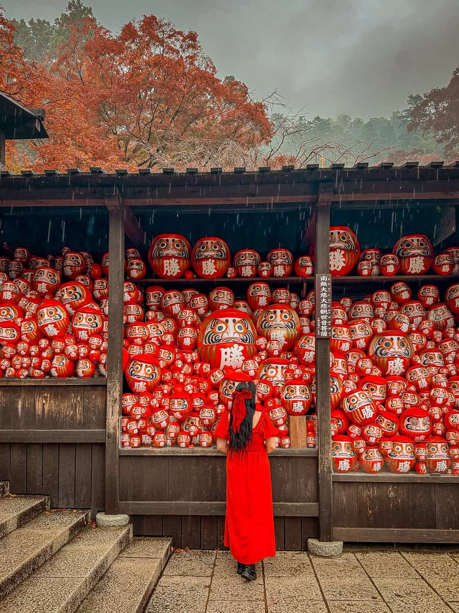 Katsuoji Temple from Osaka Daruma Dolls