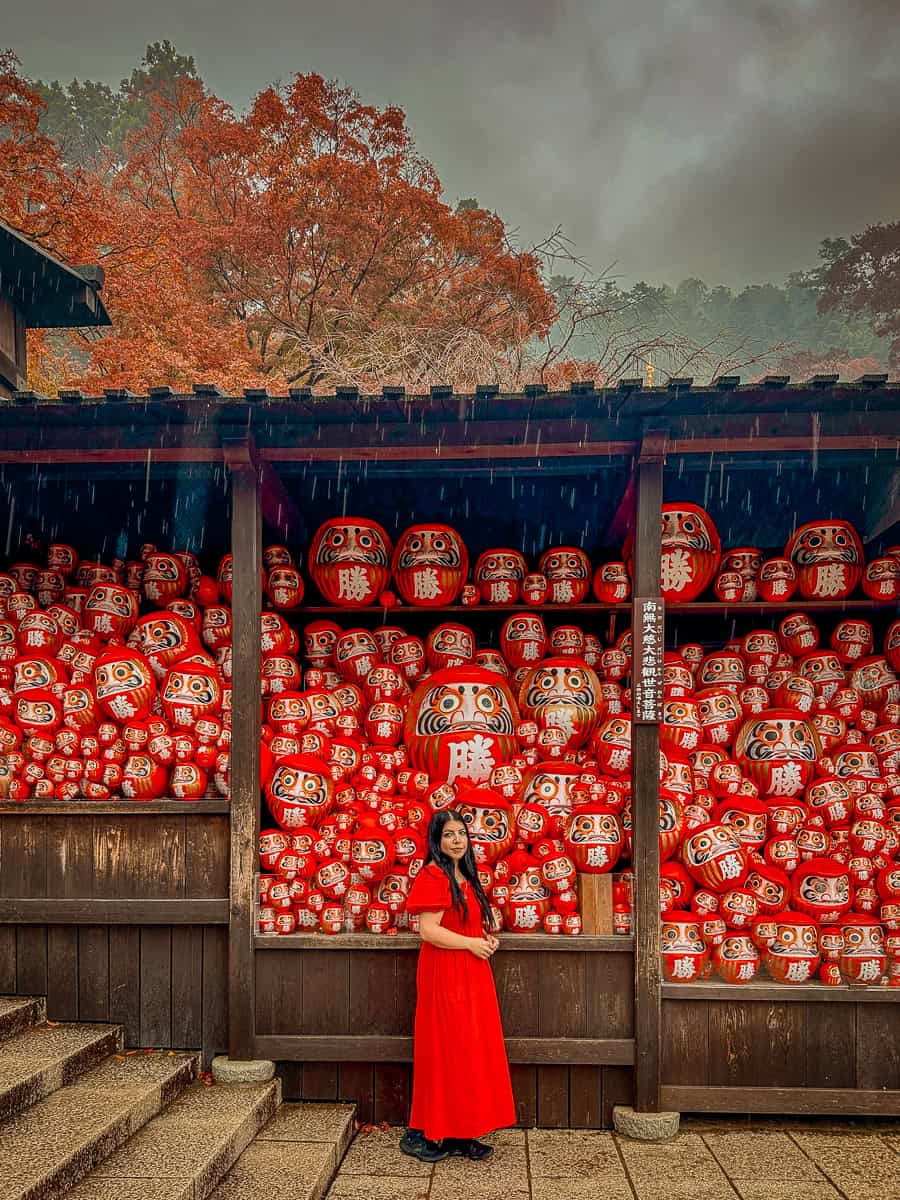 Katsuoji Temple from Osaka Daruma Dolls