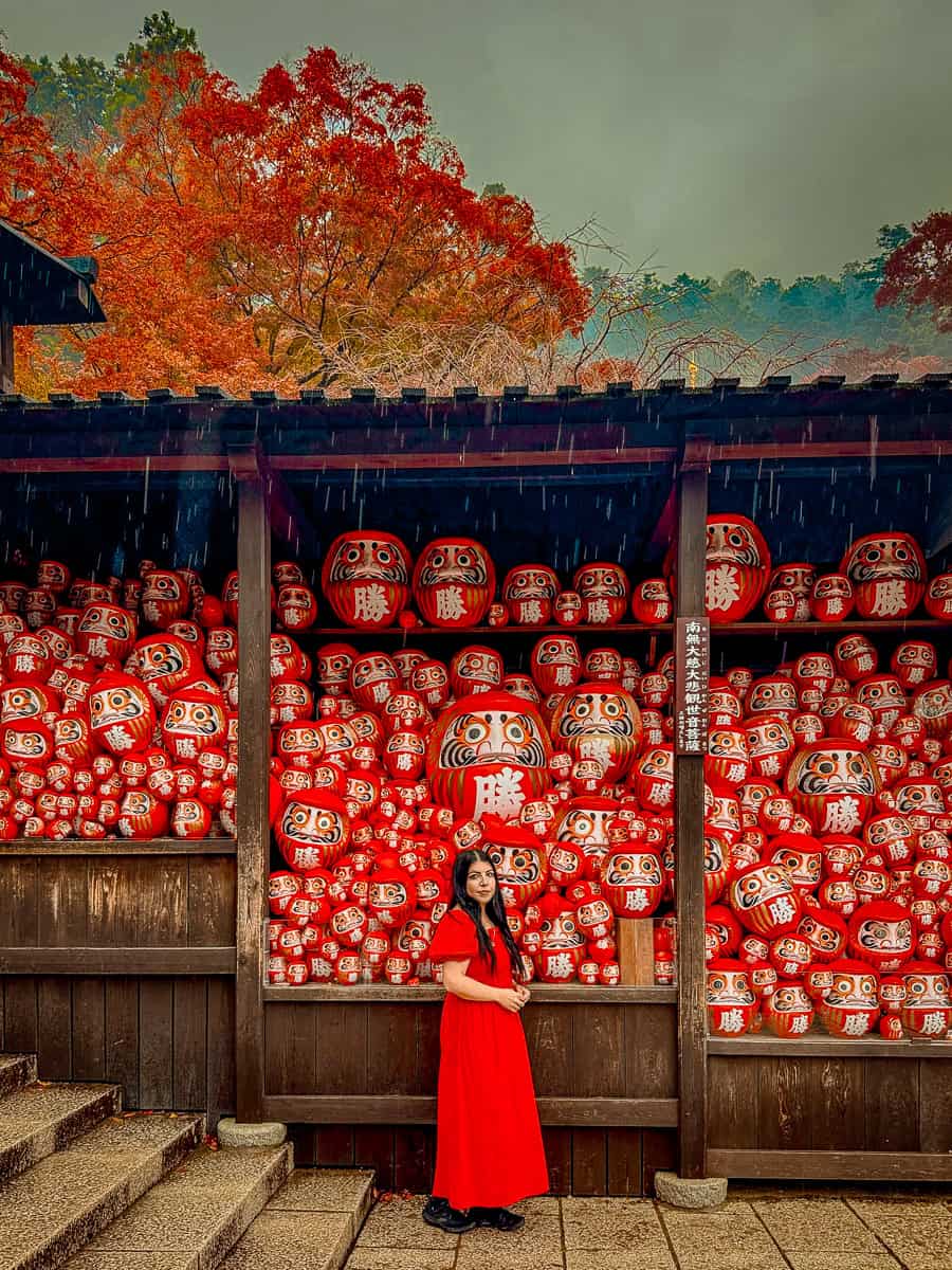 Katsuoji Temple from Osaka Daruma Dolls