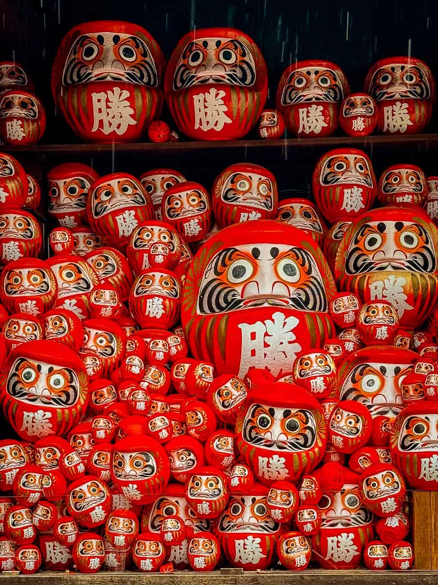Katsuoji Temple Daruma Dolls
